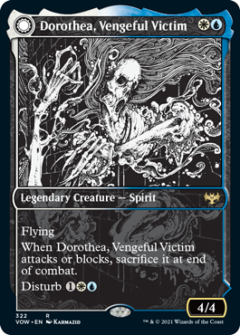 Dorothea, Vengeful Victim (Variant) - Innistrad Crimson Vow Spoiler