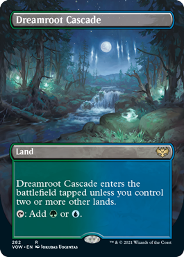 Dreamroot Cascade (Variant) - Innistrad Crimson Vow Spoiler