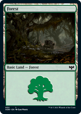 Forest - Innistrad Crimson Vow Spoiler