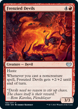 Frenzied Devils - Innistrad Crimson Vow Spoiler