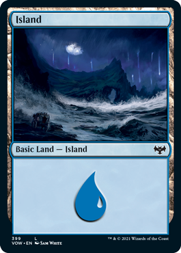 Island - Innistrad Crimson Vow Spoiler