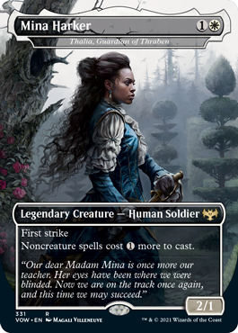 Mina Harker (Variant) - Innistrad Crimson Vow Spoiler