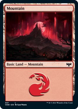 Mountain - Innistrad Crimson Vow Spoiler