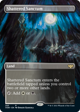 Shattered Sanctum (Variant) - Innistrad Crimson Vow Spoiler