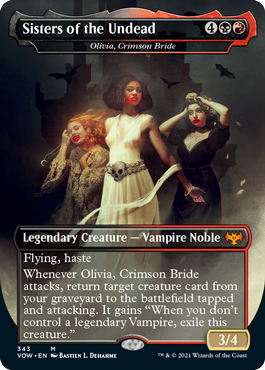 Sisters of the Undead (Variant) - Innistrad Crimson Vow Spoiler