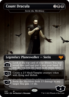 Sorin the Mirthless (Variant) - Innistrad Crimson Vow Spoiler