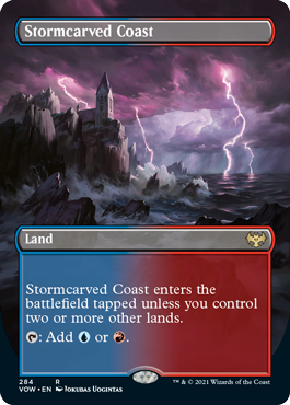 Stormcarved Coast (Variant) - Innistrad Crimson Vow Spoiler