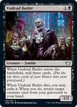 Undead Butler - Innistrad Crimson Vow Spoiler