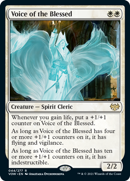 Voice of the Blessed - Innistrad Crimson Vow Spoiler