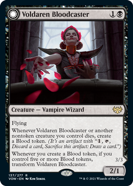 Voldaren Bloodcaster - Innistrad Crimson Vow Spoiler