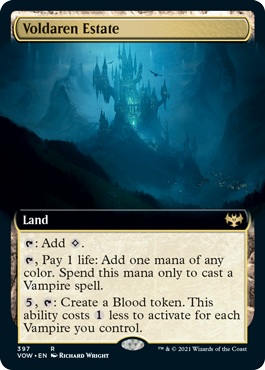 Voldaren Estate (Variant) - Innistrad Crimson Vow Spoiler