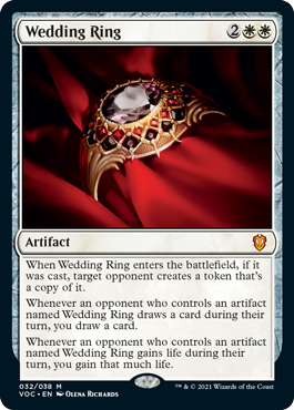 Wedding Ring - Innistrad Crimson Vow Spoiler