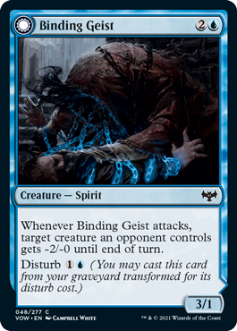 Binding Geist - Innistrad Crimson Vow Spoiler