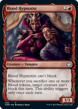 Blood Hypnotist (Variant) - Innistrad Crimson Vow Spoiler