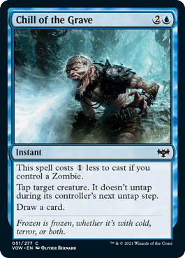 Chill of the Grave - Innistrad Crimson Vow Spoiler