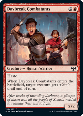 Daybreak Combatants - Innistrad Crimson Vow Spoiler