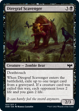 Diregraf Scavenger - Innistrad Crimson Vow Spoiler