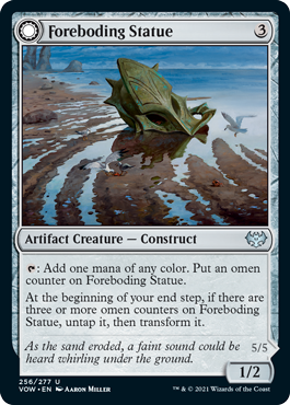 Foreboding Statue - Innistrad Crimson Vow Spoiler