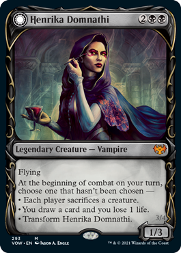 Henrika Domnathi (Variant) - Innistrad Crimson Vow Spoiler