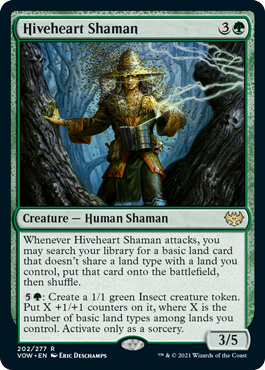 Hiveheart Shaman - Innistrad Crimson Vow Spoiler