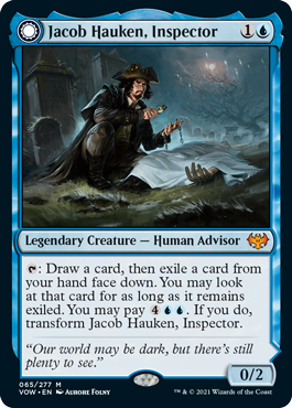 Jacob Hauken, Inspector - Innistrad Crimson Vow Spoiler