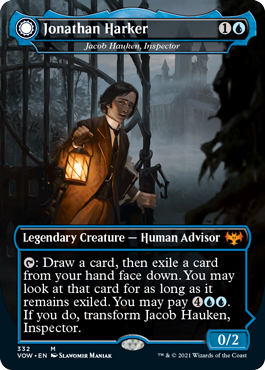 Jonathan Harker (Variant) - Innistrad Crimson Vow Spoiler