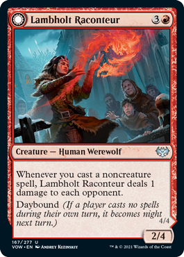 Lambholt Raconteur - Innistrad Crimson Vow Spoiler