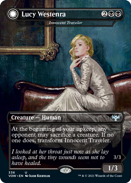 Lucy Westenra (Variant) - Innistrad Crimson Vow Spoiler