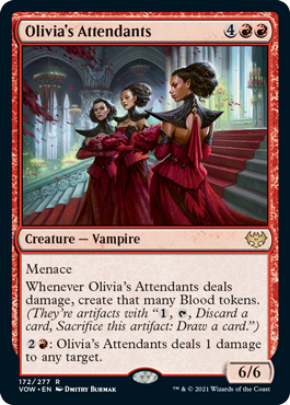 Olivia's Attendants - Innistrad Crimson Vow Spoiler