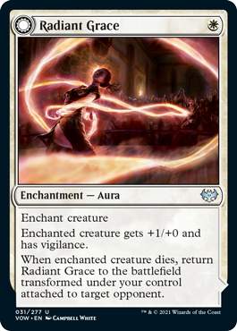 Radiant Grace - Innistrad Crimson Vow Spoiler