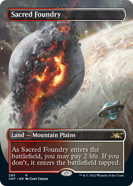 Sacred Foundry - Unfinity Spoiler