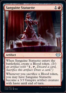 Sanguine Statuette