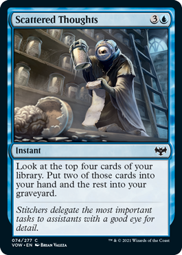 Scattered Thoughts - Innistrad Crimson Vow Spoiler