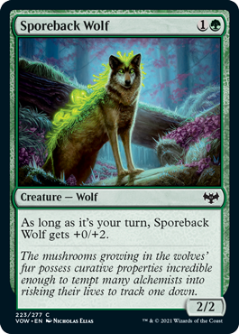 Sporeback Wolf - Innistrad Crimson Vow Spoiler