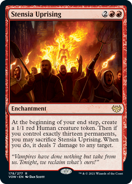 Stensia Uprising - Innistrad Crimson Vow Spoiler