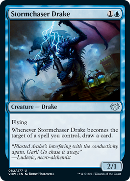 Stormchaser Drake - Innistrad Crimson Vow Spoiler