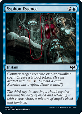 Syphon Essence - Innistrad Crimson Vow Spoiler