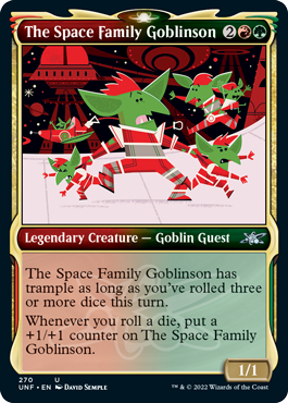 The Space Family Goblinson (Variant) - Unfinity Spoiler