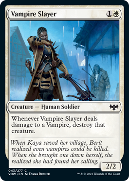 Vampire Slayer - Innistrad Crimson Vow Spoiler