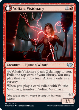 Voltaic Visionary - Innistrad Crimson Vow Spoiler