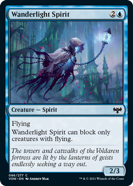 Wanderlight Spirit - Innistrad Crimson Vow Spoiler