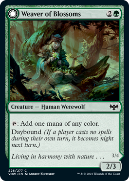 Weaver of Blossoms - Innistrad Crimson Vow Spoiler