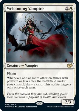 Welcoming Vampire - Innistrad Crimson Vow Spoiler