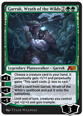 Garruk, Wrath of the Wilds - Alchemy Innistrad Spoiler