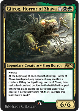 Gitrog, Horror of Zhava - Alchemy Innistrad Spoiler