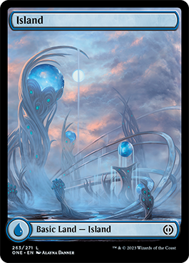 Island 2 - Phyrexia All Will One Spoiler