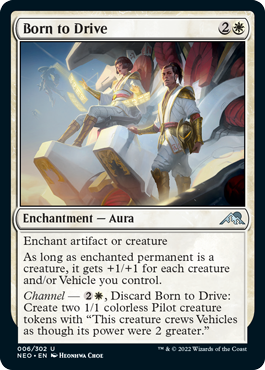 Born to Drive - Kamigawa Neon Dynasty Spoiler