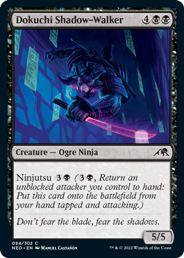 Dokuchi Shadow-Walker - Kamigawa Neon Dynasty Spoiler