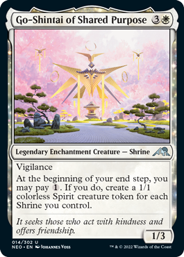 Go-Shintai of Shared Purpose - Kamigawa Neon Dynasty Spoiler