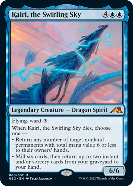 Kairi, the Swirling Sky 1 - Kamigawa Neon Dynasty Spoiler